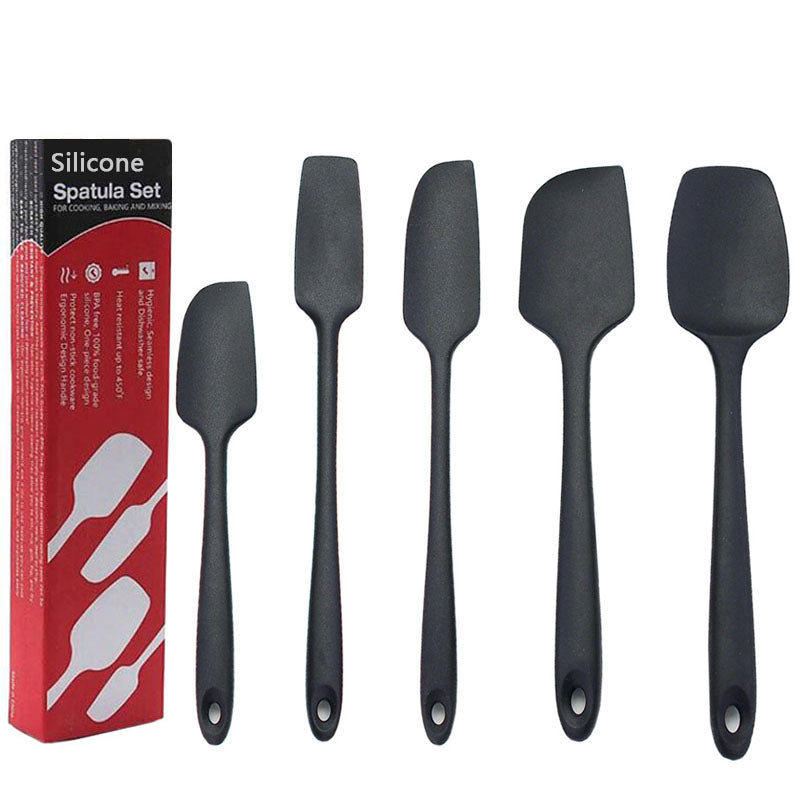 High-Temperature Silicone Baking Spatula Set