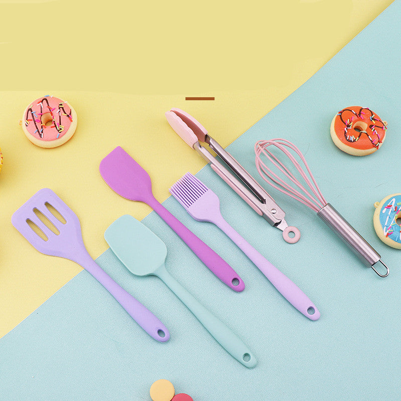 Mini Silicone Baking and Cooking Utensil Set