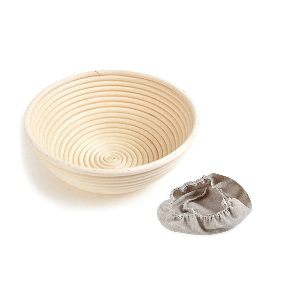 Handcrafted Rattan Bread Basket