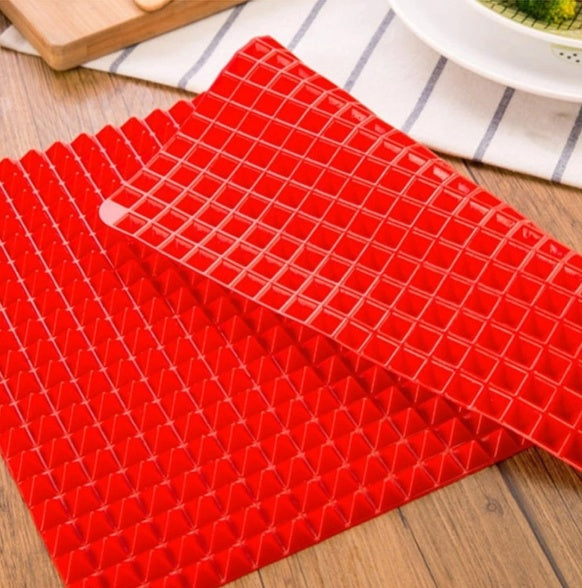 Premium Non-Stick Silicone Pyramid Baking Mat