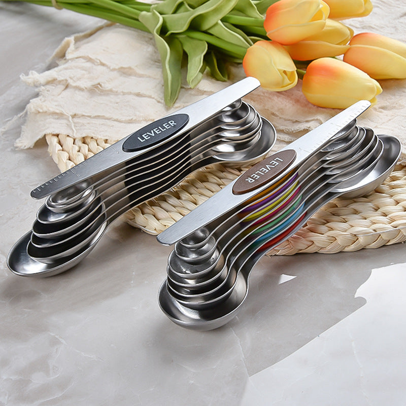 Stainless Steel and PP Measuring Spoon Set