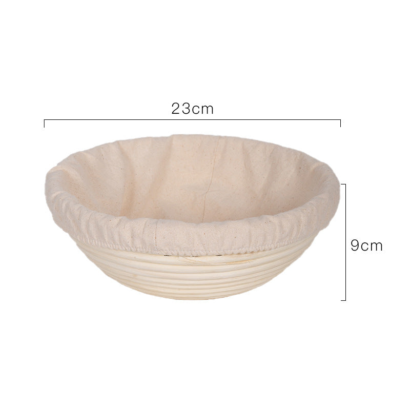 Round Rattan Bread Proofing Basket