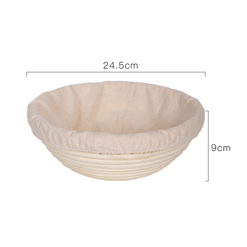 Round Rattan Bread Proofing Basket