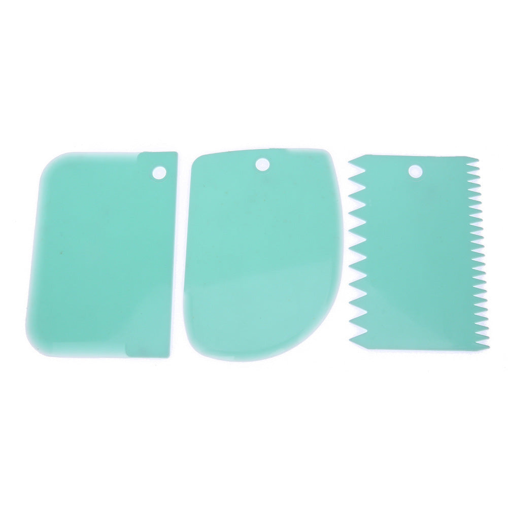 3-Piece Plastic Scraper Set