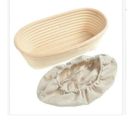 Handcrafted Rattan Bread Basket