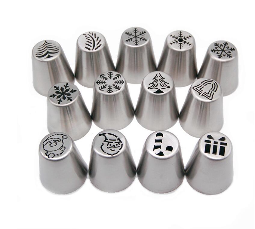 3-in-1 Stainless Steel Cake Decorating Nozzle