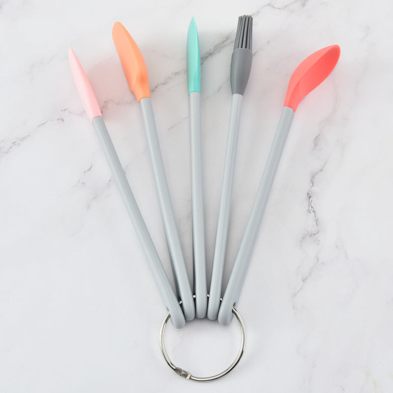 5-Piece Silicone Spatula Set