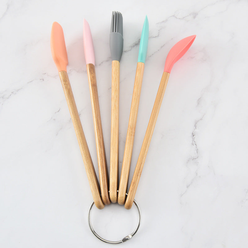 5-Piece Silicone Spatula Set