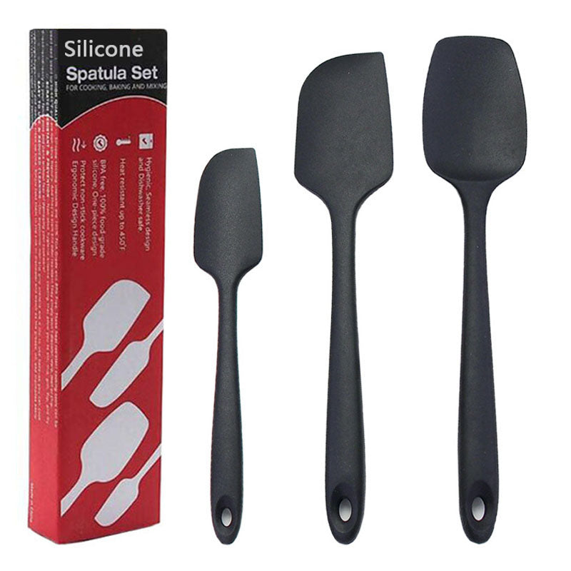 High-Temperature Silicone Baking Spatula Set
