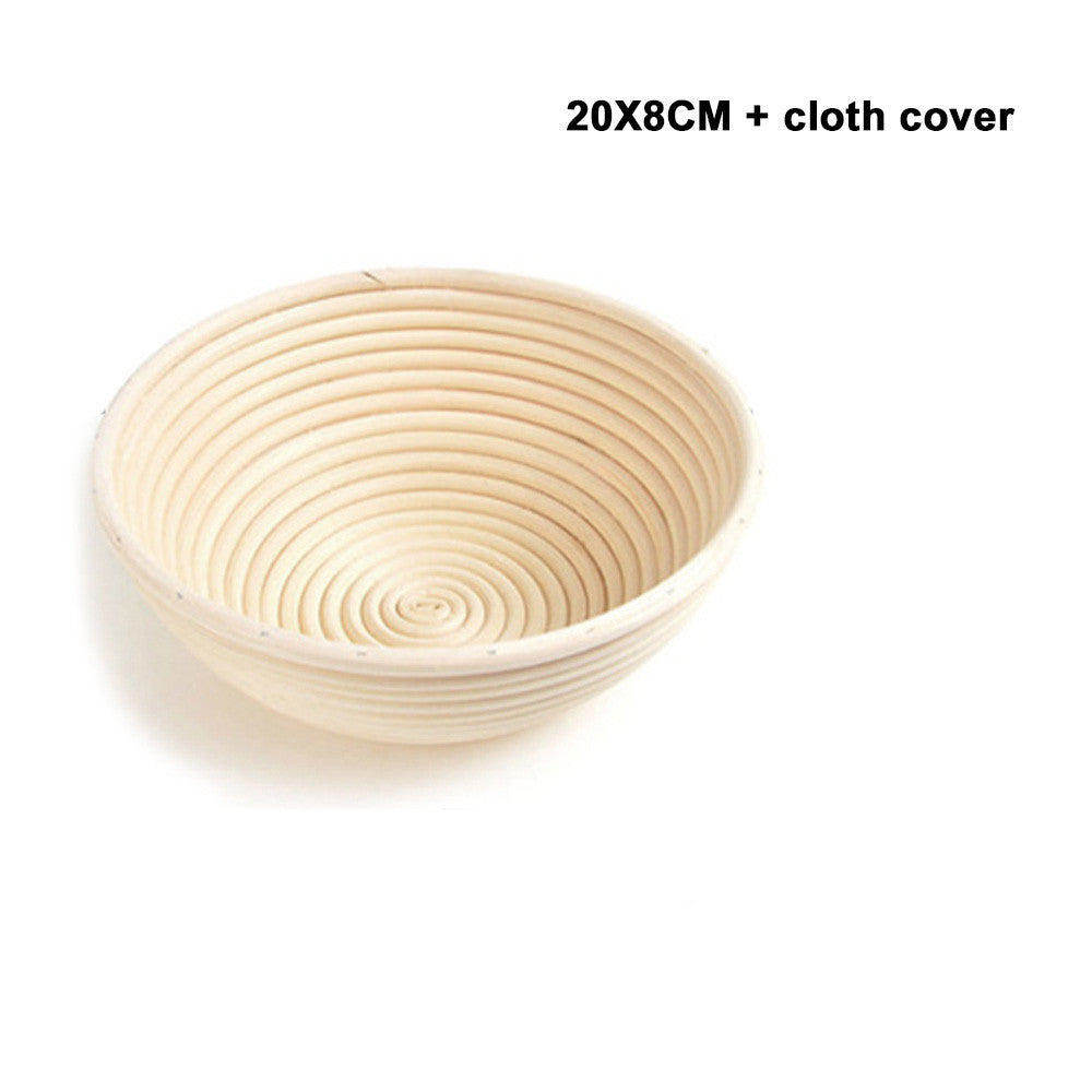 Handcrafted Rattan Bread Basket