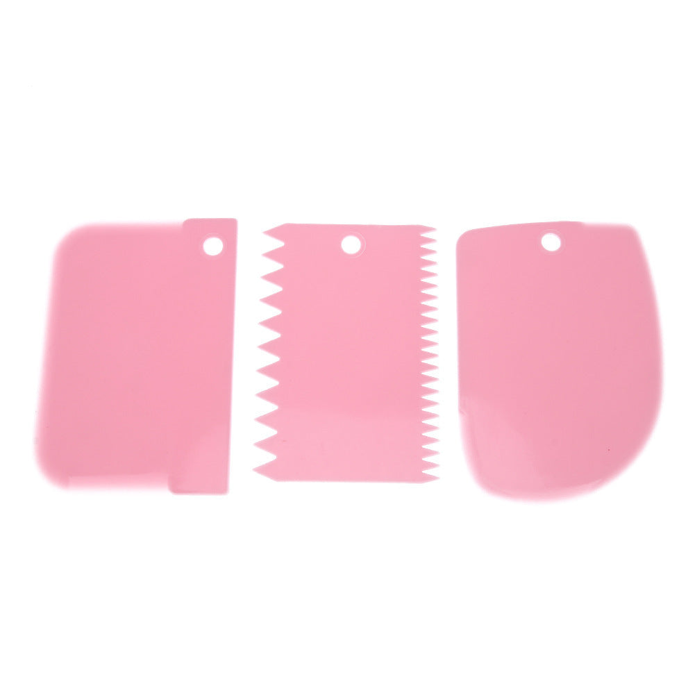3-Piece Plastic Scraper Set