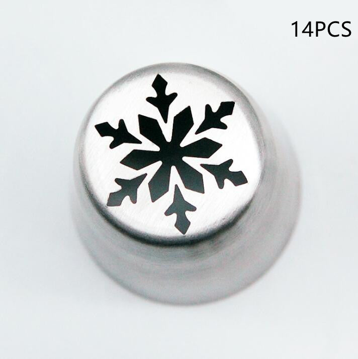 3-in-1 Stainless Steel Cake Decorating Nozzle