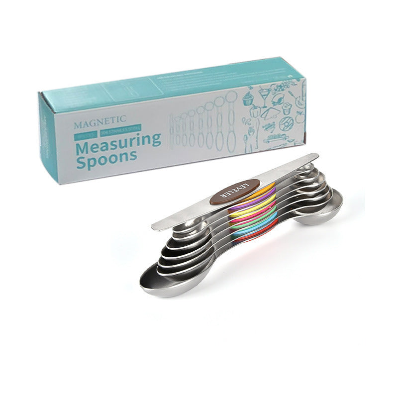 Stainless Steel and PP Measuring Spoon Set