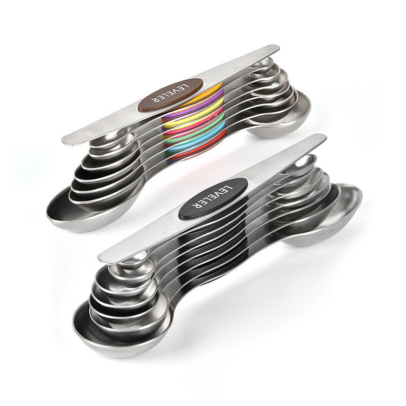 Stainless Steel and PP Measuring Spoon Set