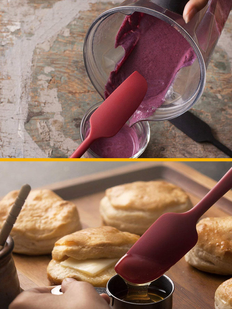 High-Temperature Silicone Baking Spatula Set