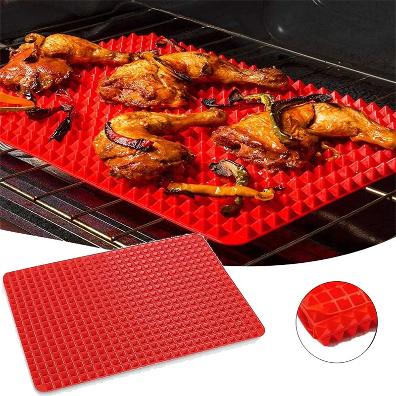 Premium Non-Stick Silicone Pyramid Baking Mat