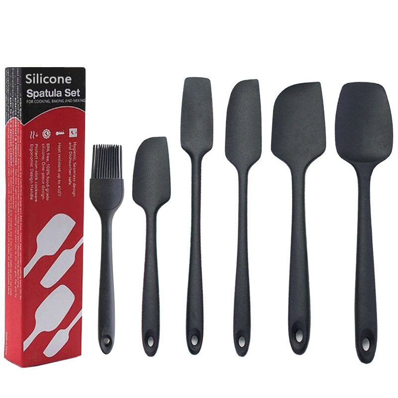High-Temperature Silicone Baking Spatula Set