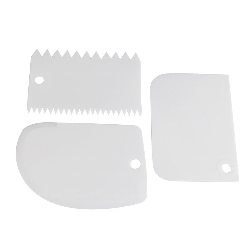 3-Piece Plastic Scraper Set