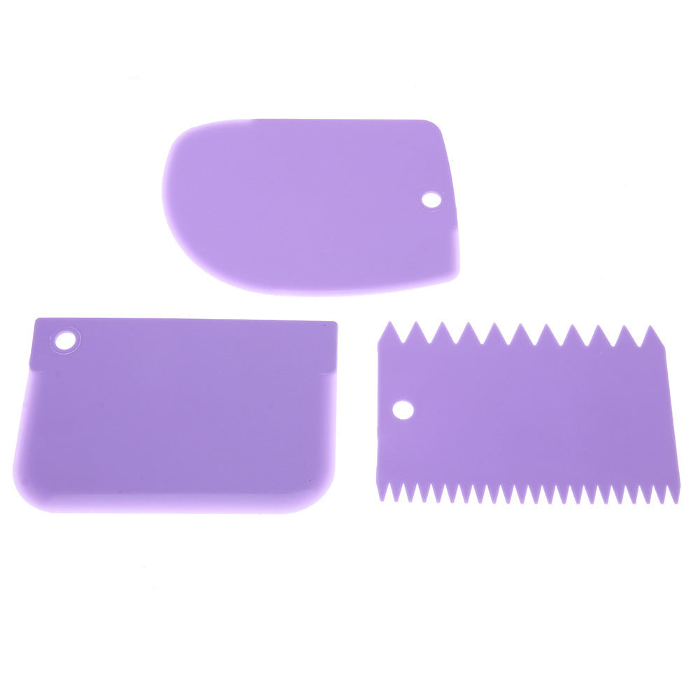 3-Piece Plastic Scraper Set