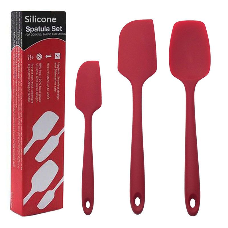 High-Temperature Silicone Baking Spatula Set