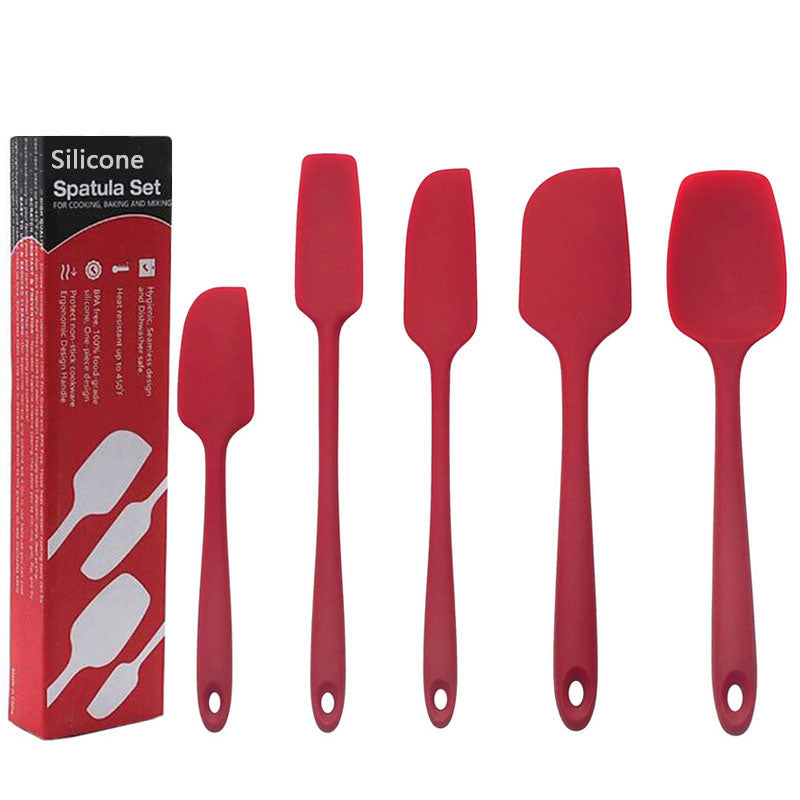 High-Temperature Silicone Baking Spatula Set