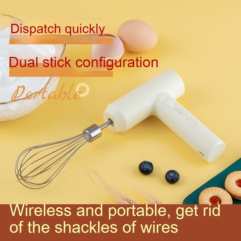 Wireless Mini Handheld Cream Blender